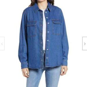 Treasure & Bond Denim Shirt Jacket XS